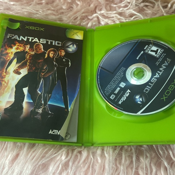 XBOX Fantastic FOUR Game w/ Manual/ Guide - Picture 3 of 3